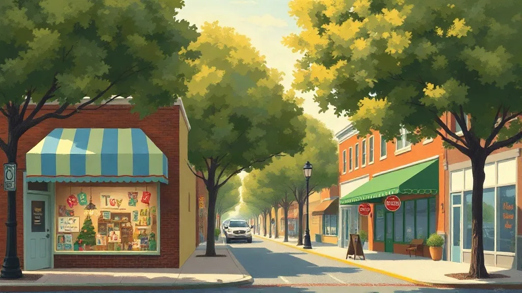 Illustration for the Murfreesboro toy shop guide