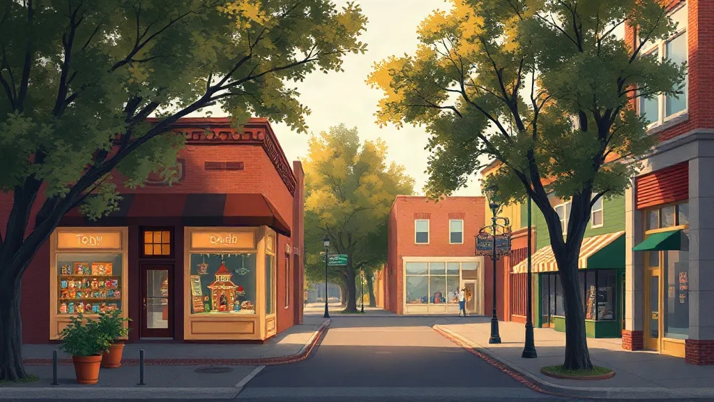 Illustration for the Ogden toy shop guide