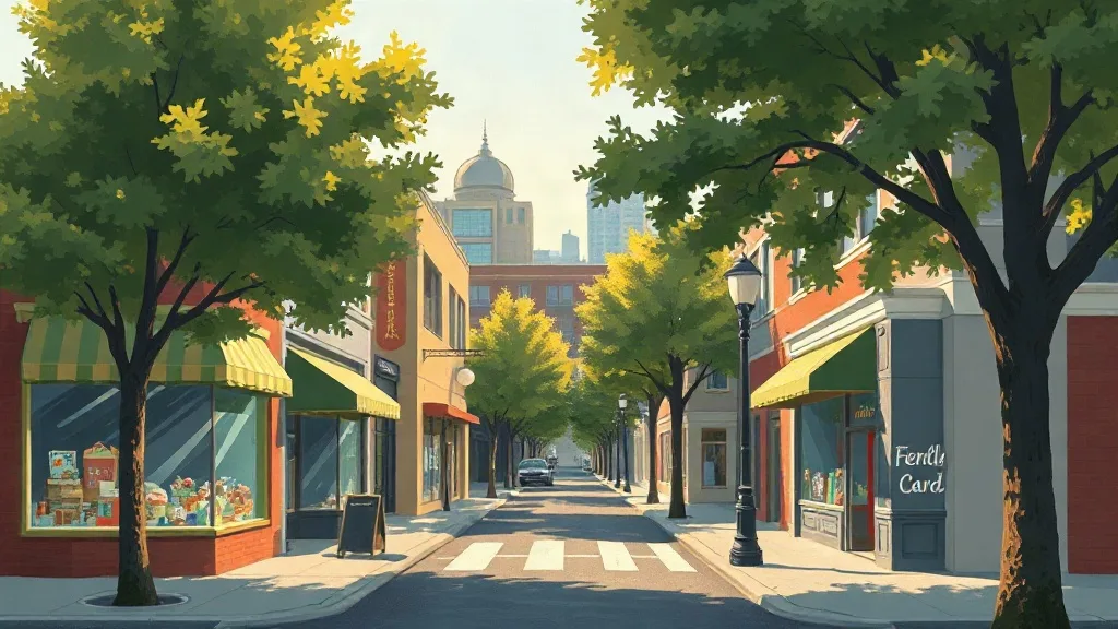 Illustration for the Seattle toy shop guide
