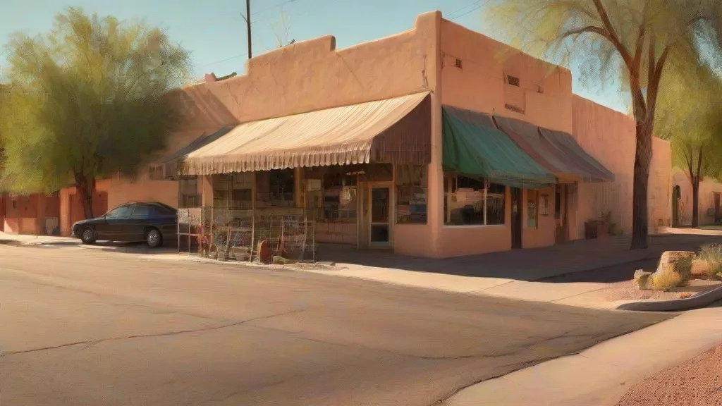 Illustration for the Tucson toy shop guide
