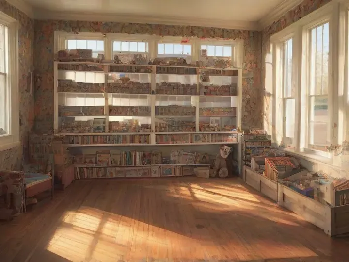 Illustration of Bamp's Toy Vault