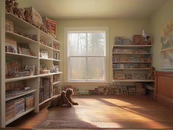Illustration of Be Beep A Toy Shop