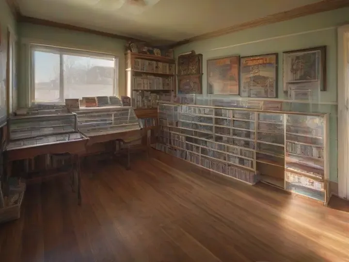 Illustration of Black Hills Card Shop