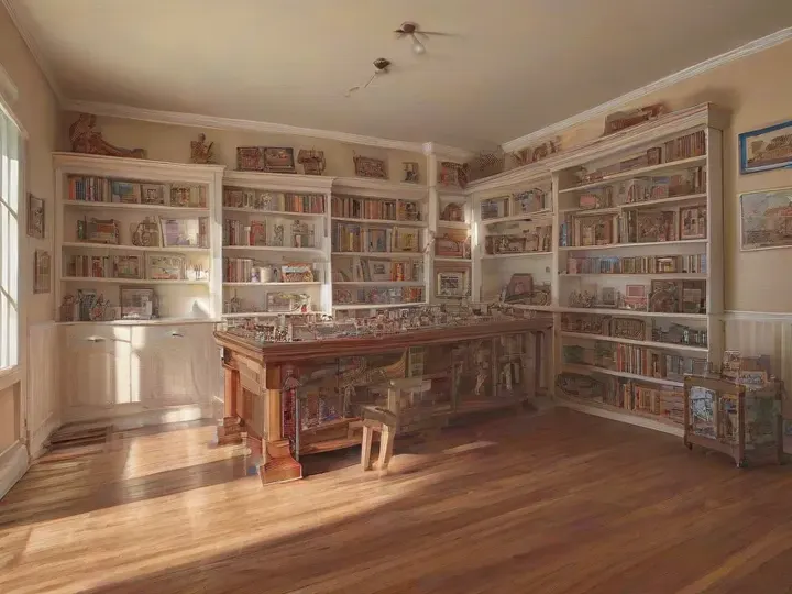 Illustration of Brad's Toys and Collectibles