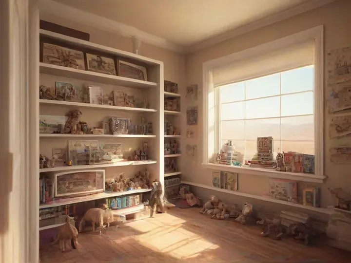 Illustration of Brad's Toys and Collectibles