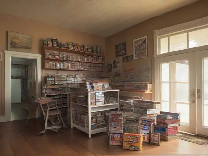 Illustration of Brazos Valley Hobby & Games