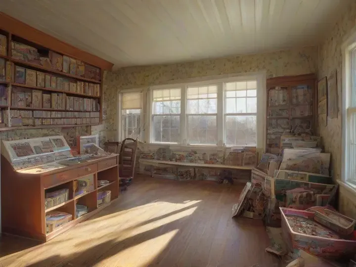 Illustration of Cape Cod Toy Chest