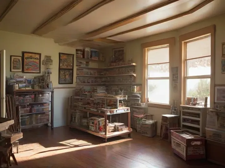Illustration of Cardboard Games