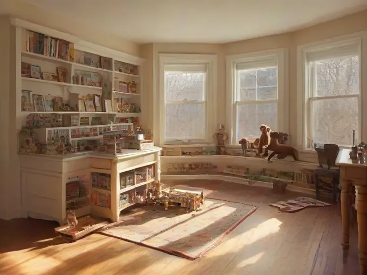 Illustration of Einstein's Attic