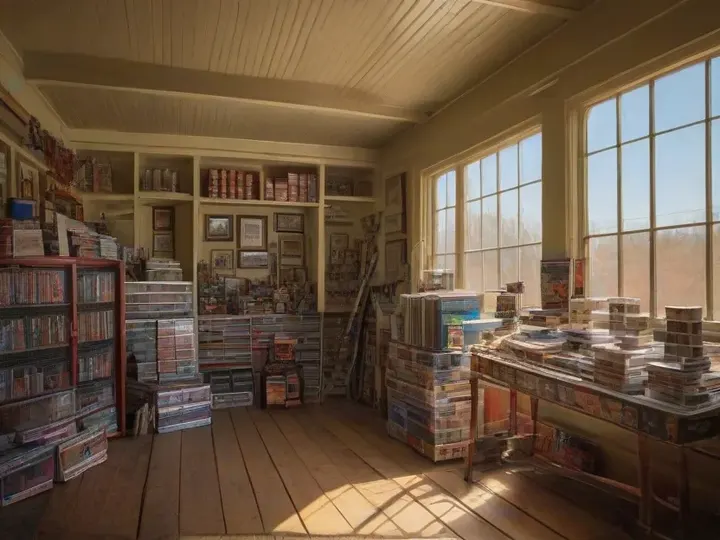 Illustration of King's Hobby Shop