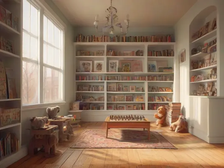 Illustration of Little Things Toy Store