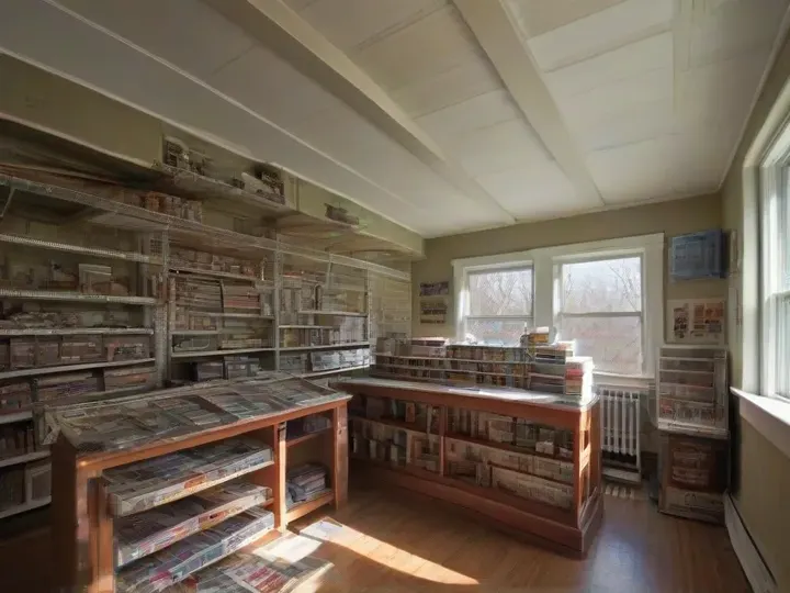 Illustration of Mosaic Yarn Studio