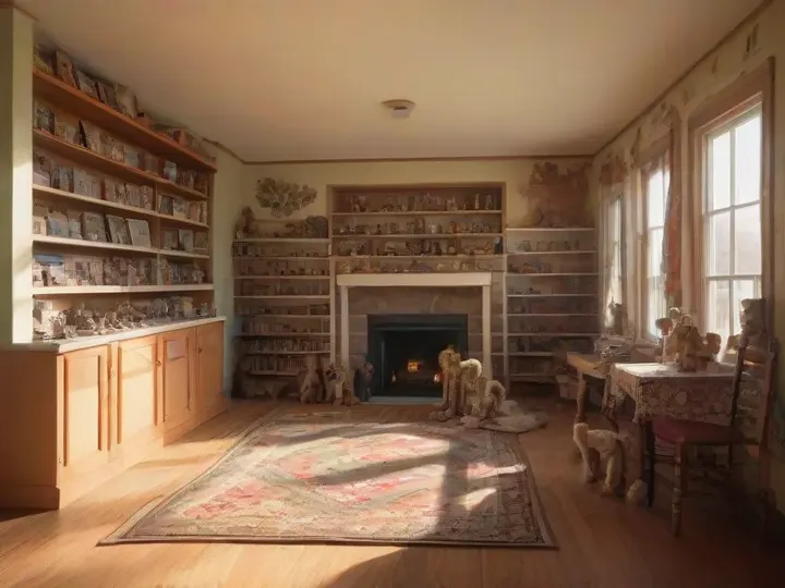 Illustration of Nature's Nook Children's Toys and Books