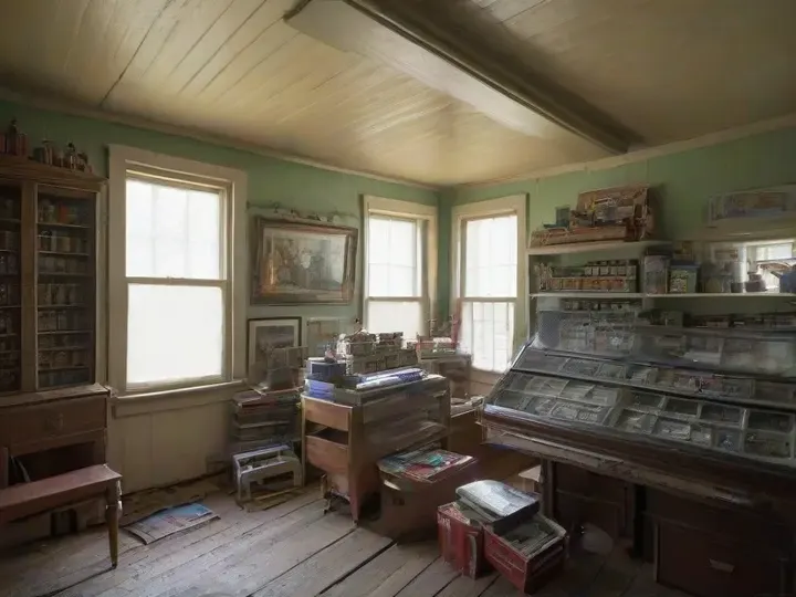 Illustration of Sattler's Hobby Shop