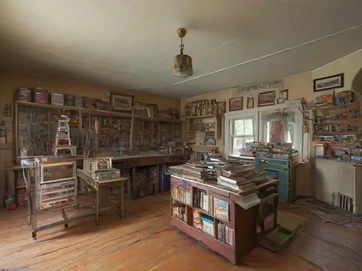Illustration of T and K Hobby Shop