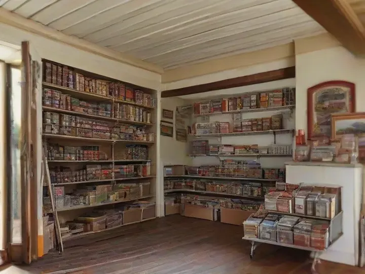Illustration of Tabletops Hobbies & Games