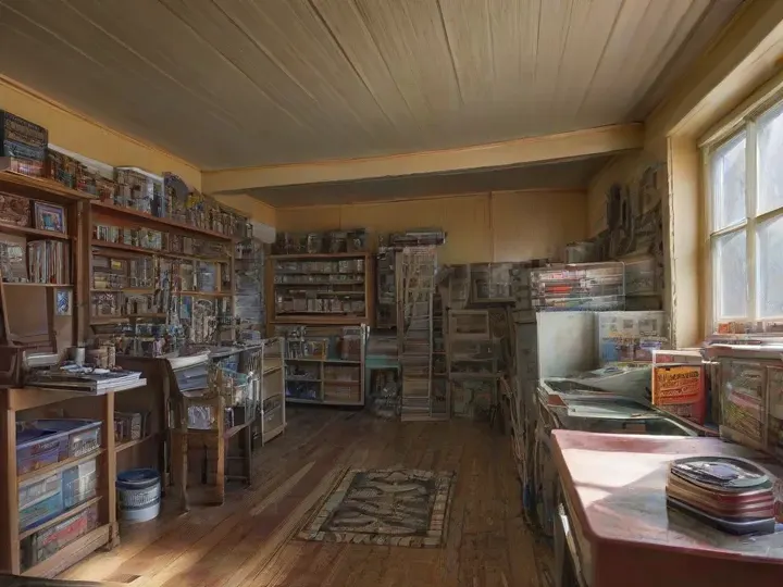 Illustration of The Hobby Shop