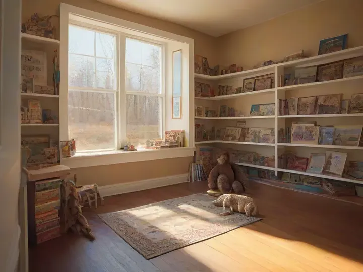 Illustration of The Toy Box