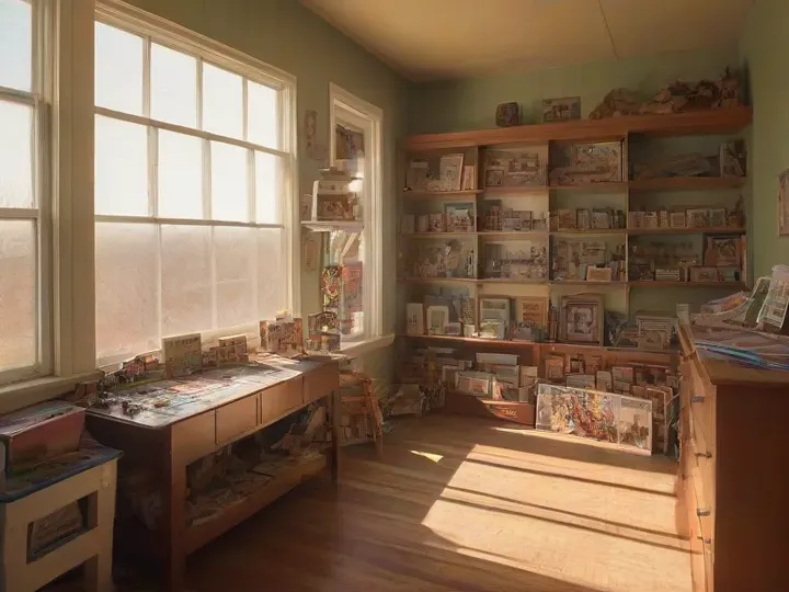 Illustration of The Toy Store