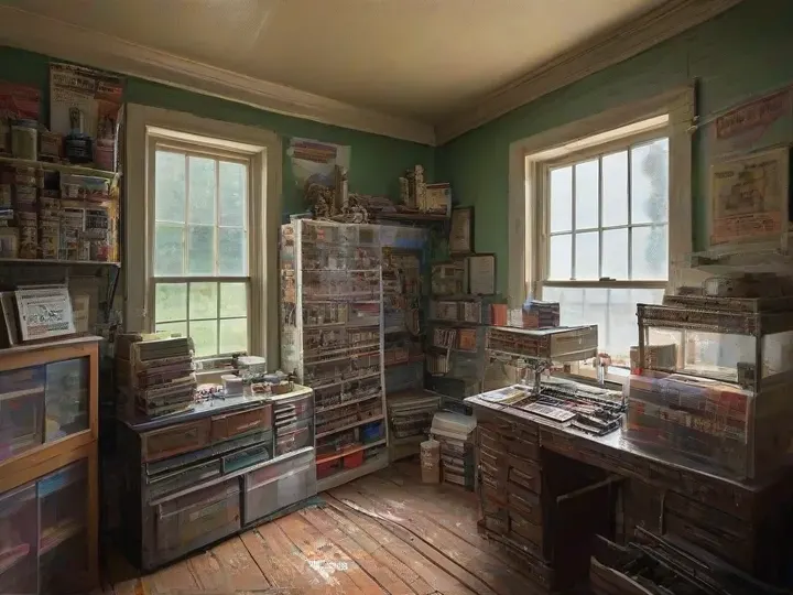 Illustration of The Vault Game Store