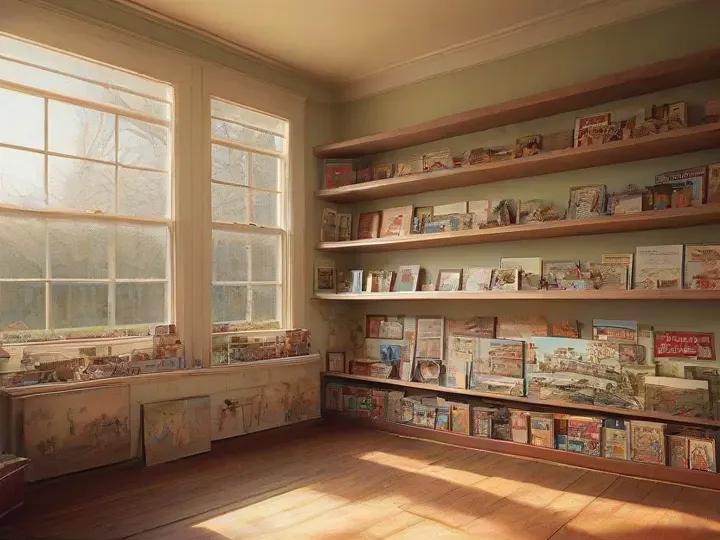 Illustration of Toys & Candy On the Park