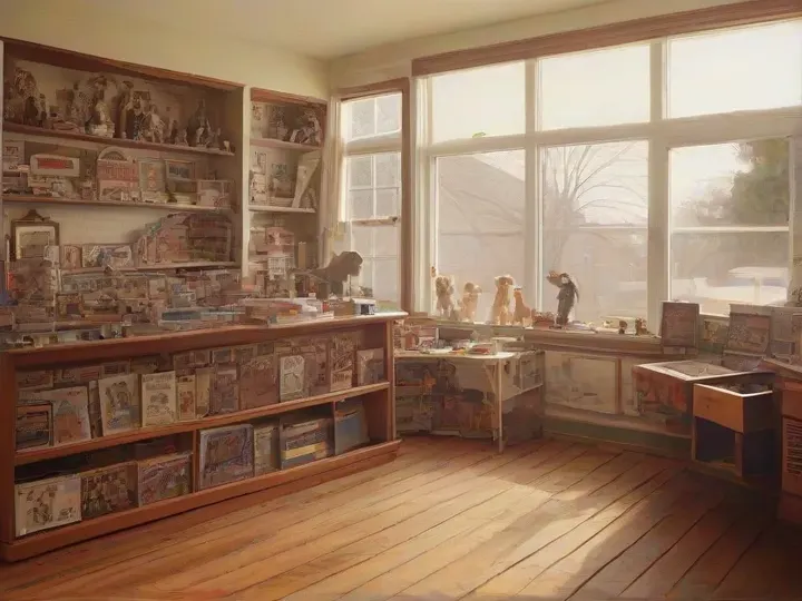 Illustration of Whistle Stop Hobby & Toy